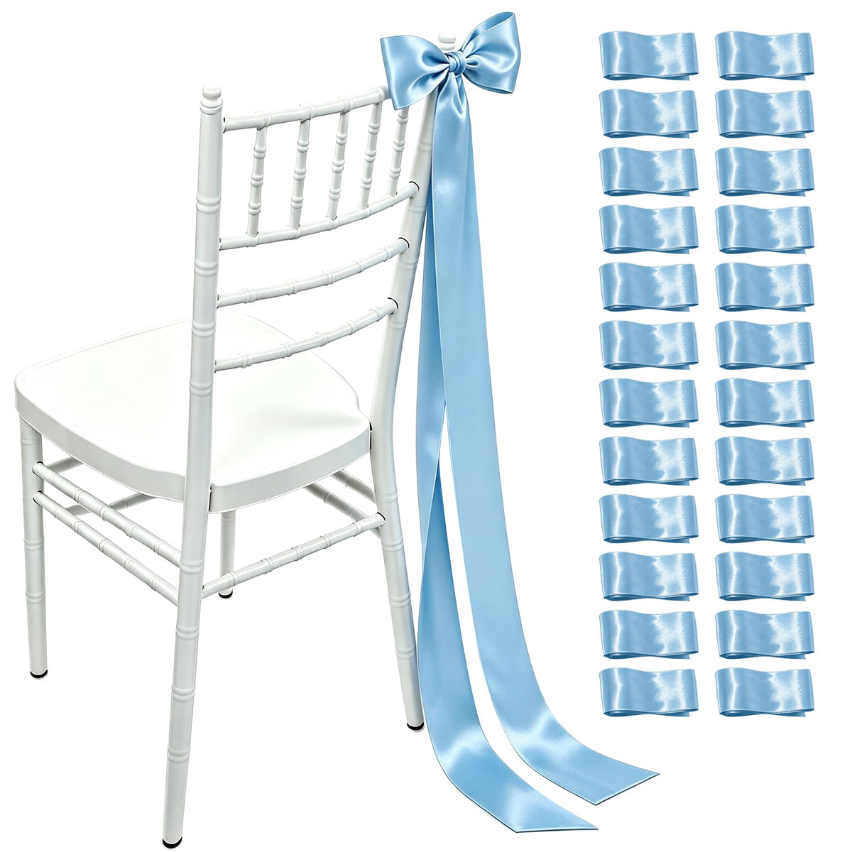 LEBENGURU 24 Pcs Wedding Bows Aisle Deco - Image 9