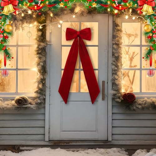 Gejoy 47 x 16 Inch Large Red Christmas B - Image 3