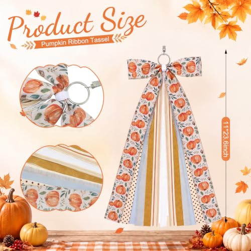 Suncalla 2 Pcs Vintage Farmhouse Fall Ri - Image 2