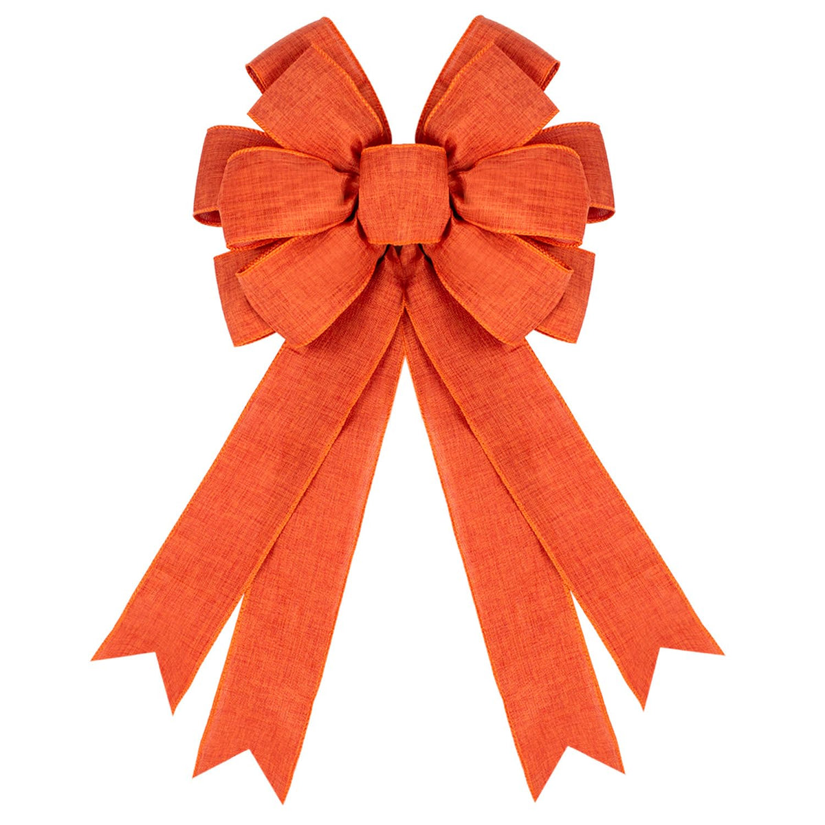 1 Pack Large Fall Bows, Thanksgiving Ora - Image 8