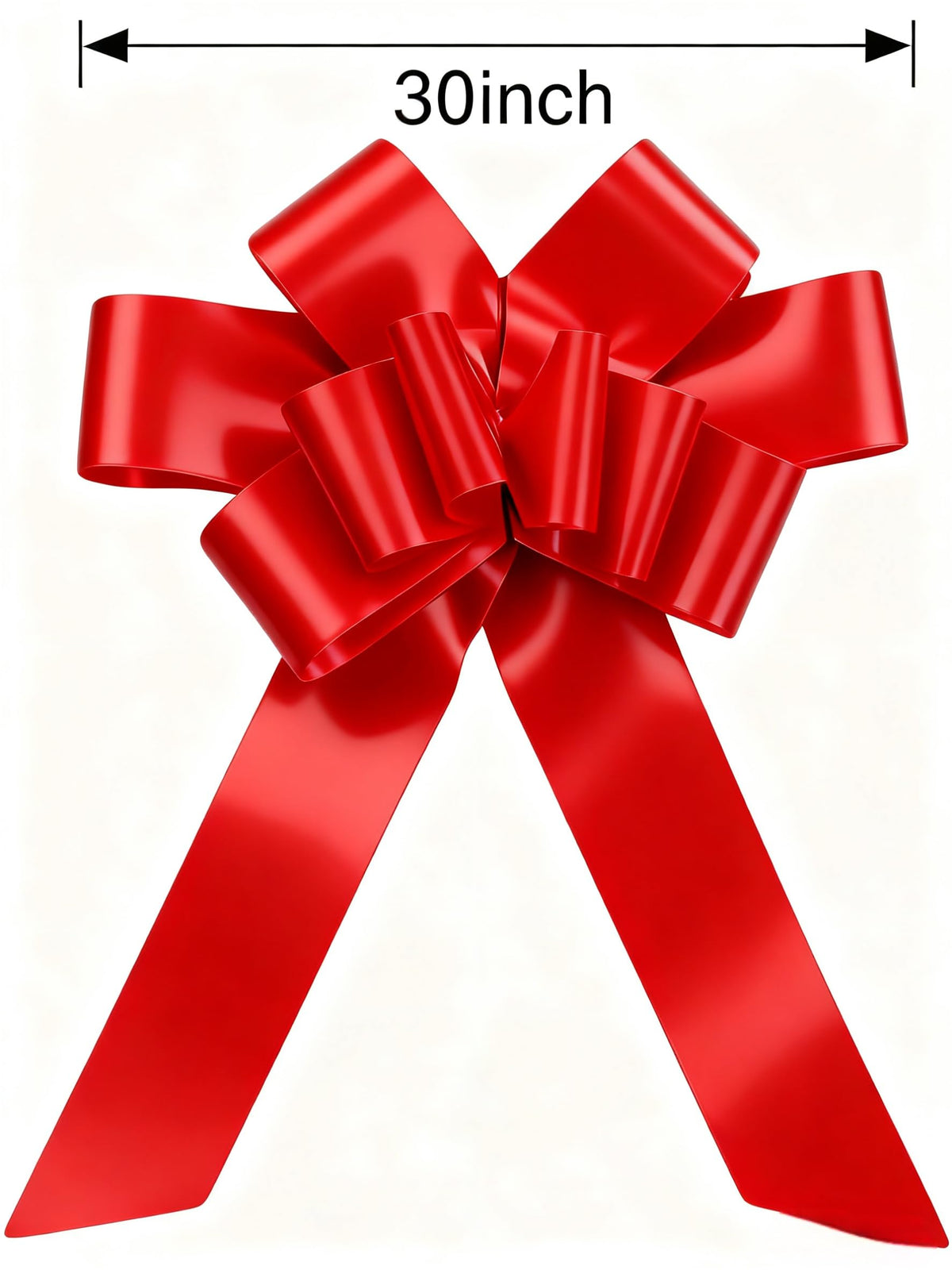 GYDbow 30 Inch Giant red Car Bow: Extra  - Image 9